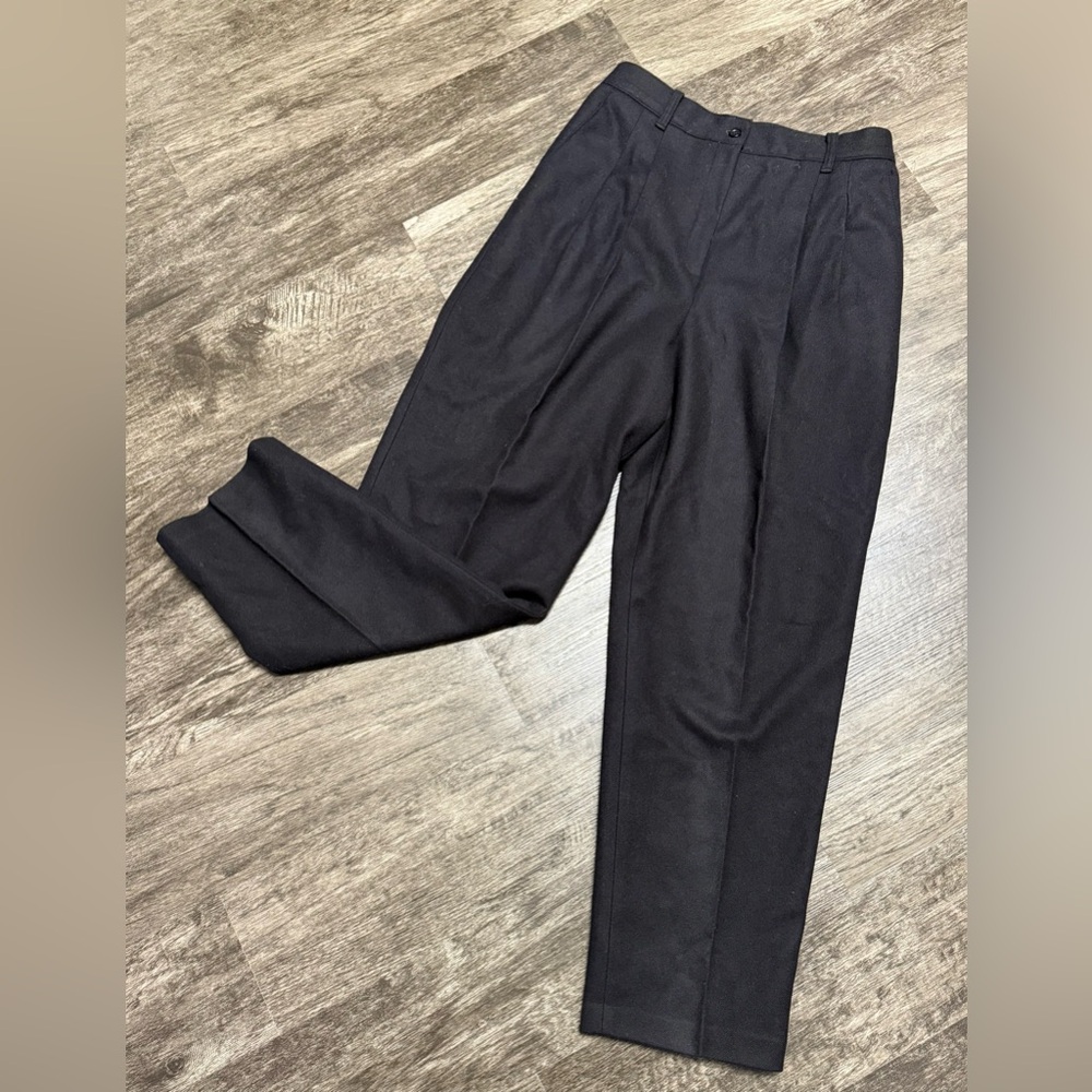 VINTAGE Wool RELAXED Pants 10P SAG Harbor
